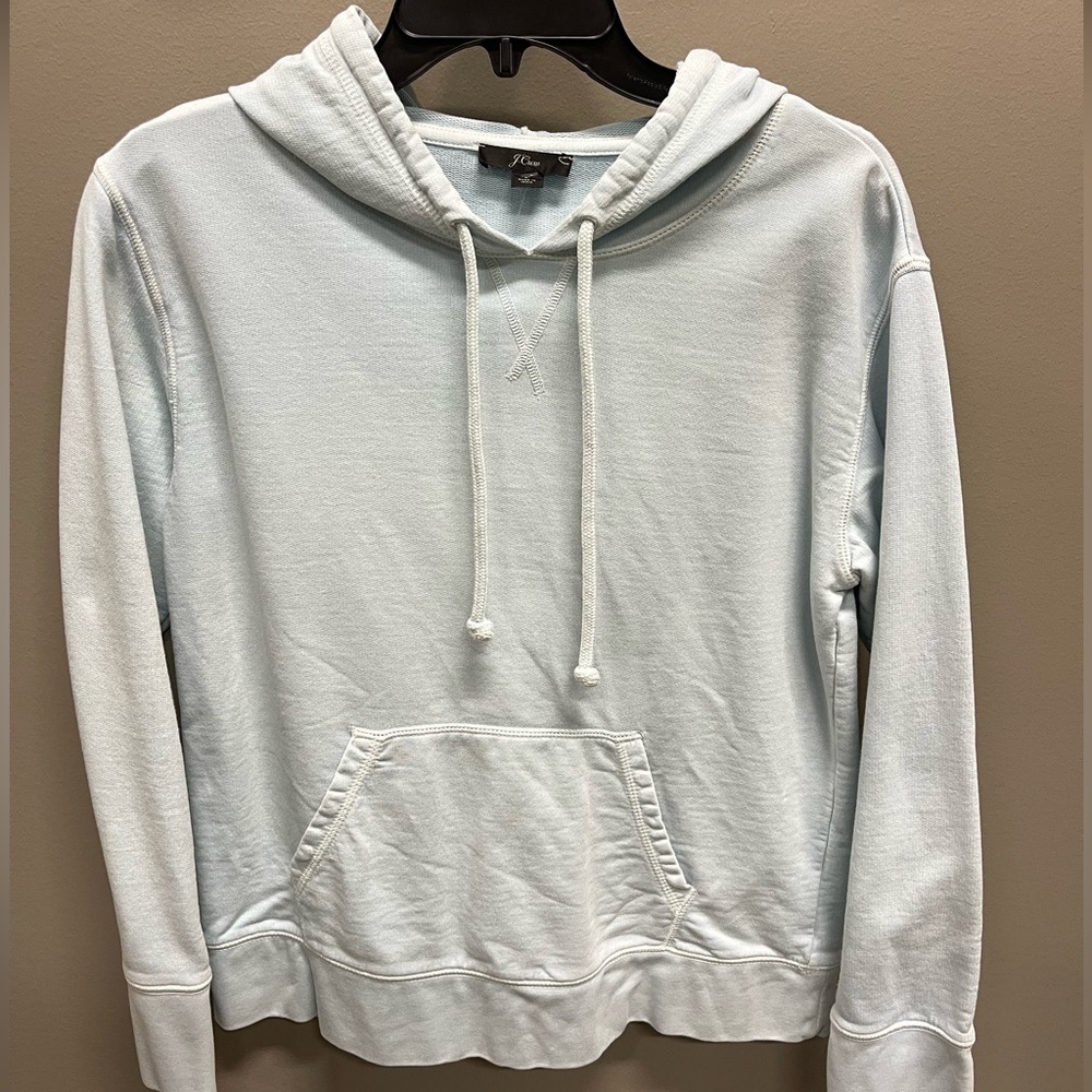 J. Crew Factory Soft Blue Hoodie